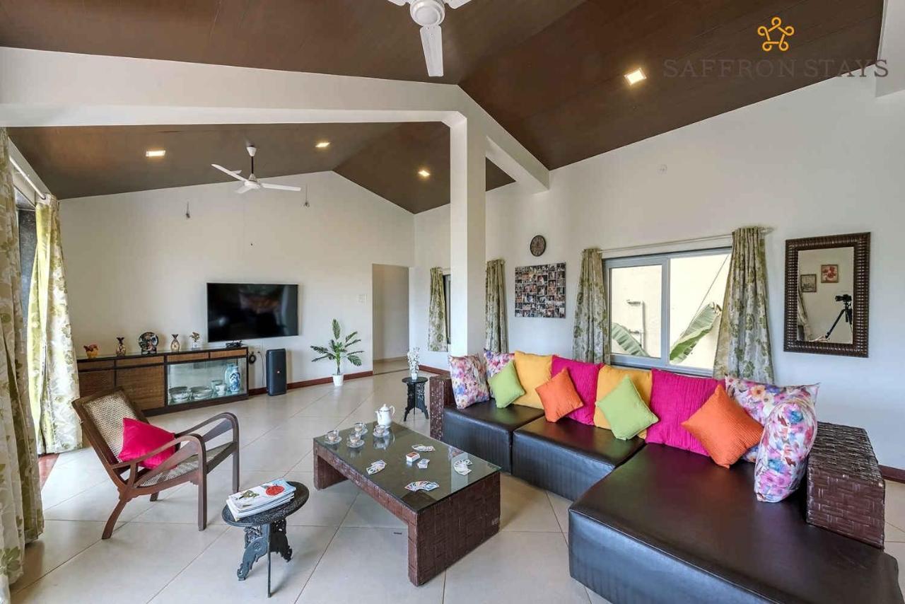 Saffronstays Horizon 360, Mahabaleshwar - Pet-Friendly Villa For Family Surrounded By Forest Views エクステリア 写真